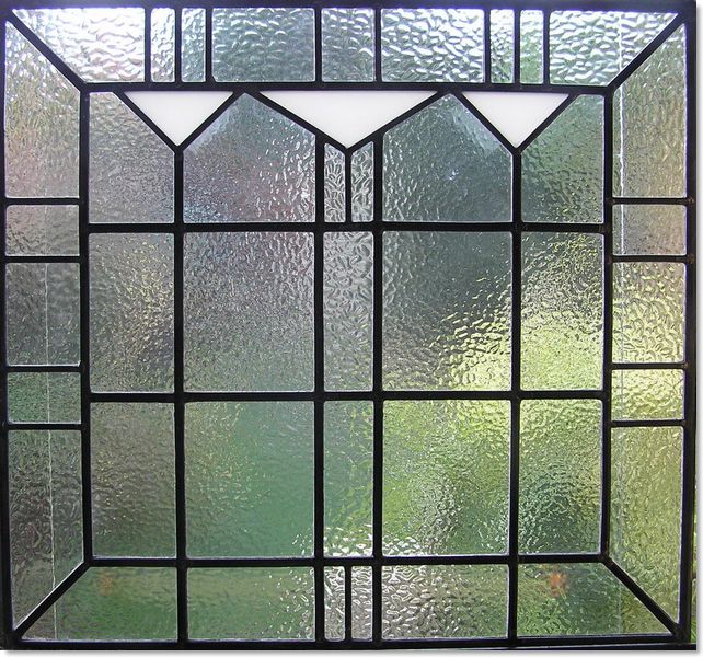 Art Deco stained glass (10) from South London Stained Glass