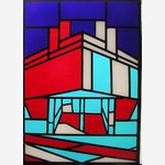 Art Deco stained glass (19) from South London Stained Glass