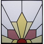 Art Deco stained glass (9) from South London Stained Glass