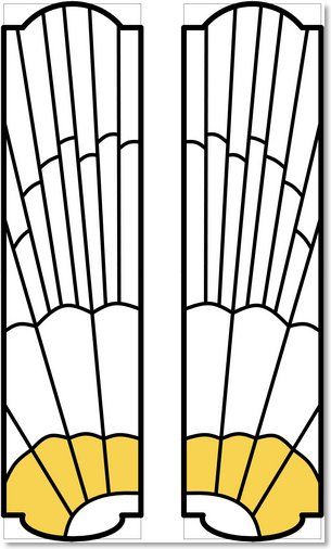 Stained glass designs (16) from South London Stained Glass