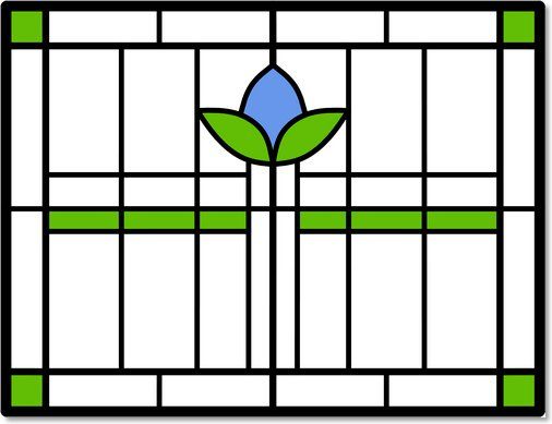 Stained glass designs (17) from South London Stained Glass