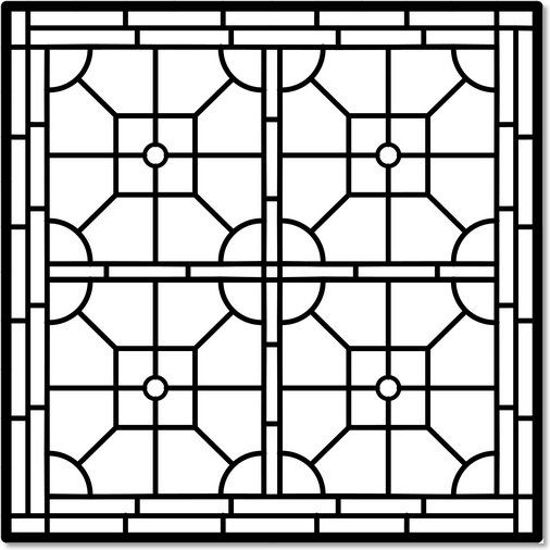 Stained glass designs (60) from South London Stained Glass