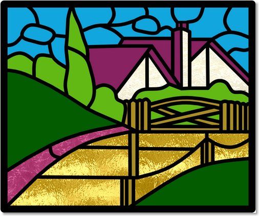 Stained glass designs (9) from South London Stained Glass