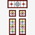 Stained glass designs (2) from South London Stained Glass