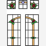 Stained glass designs (42) from South London Stained Glass