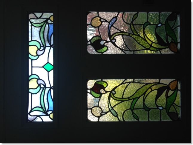 Stained glass door (14) from South London Stained Glass