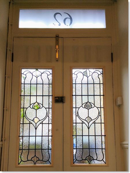 Stained glass door (15) from South London Stained Glass