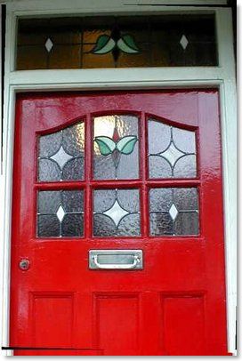 Stained glass door (18) from South London Stained Glass