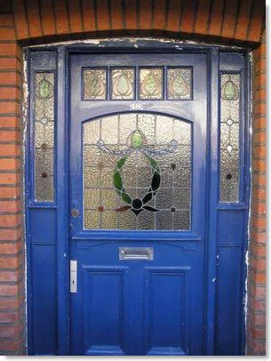 Stained glass door (20) from South London Stained Glass