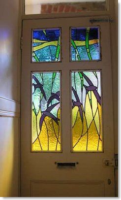 Stained glass door (21) from South London Stained Glass