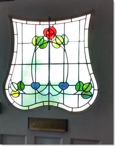 Stained glass door (27) from South London Stained Glass