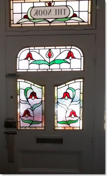 Stained glass door (29) from South London Stained Glass