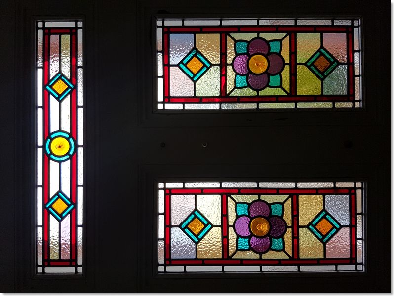 Stained glass door (3) from South London Stained Glass