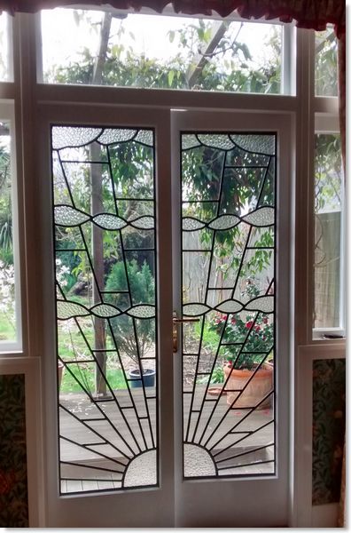 Stained glass door (31) from South London Stained Glass