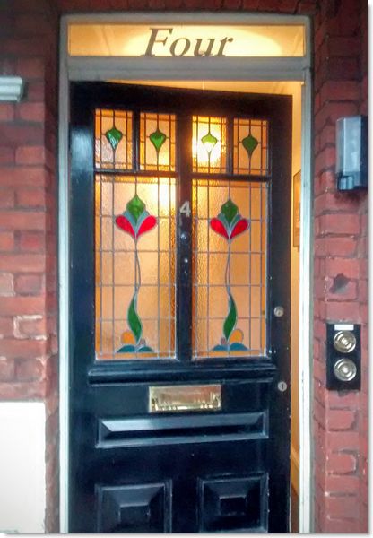 Stained glass door (34) from South London Stained Glass