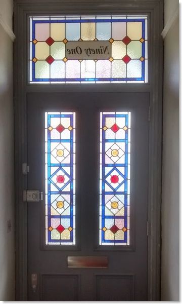 Stained glass door (39) from South London Stained Glass