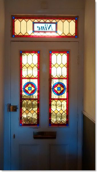Stained glass door (41) from South London Stained Glass