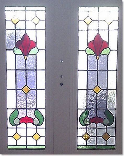 Stained glass door (47) from South London Stained Glass