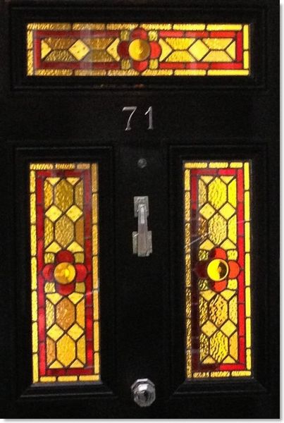 Stained glass door (48) from South London Stained Glass