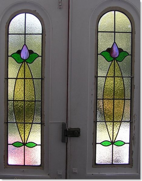 Stained glass door (53) from South London Stained Glass