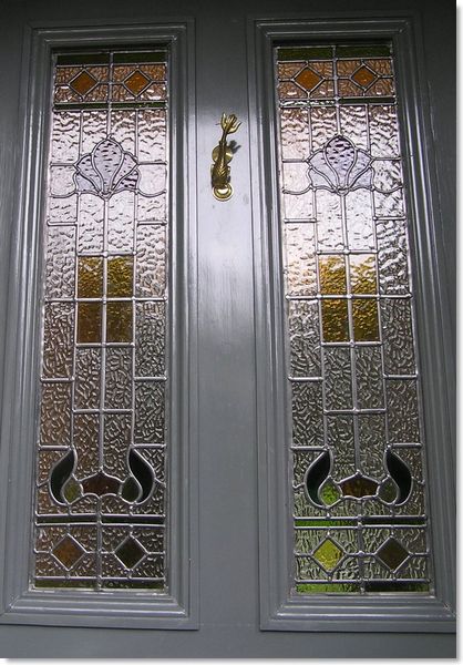 Stained glass door (55) from South London Stained Glass