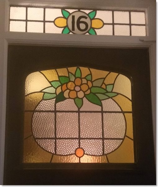 Stained glass door (6) from South London Stained Glass