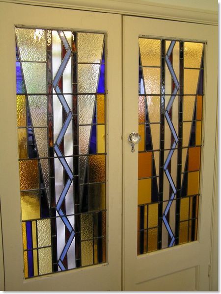 Stained glass door (65) from South London Stained Glass