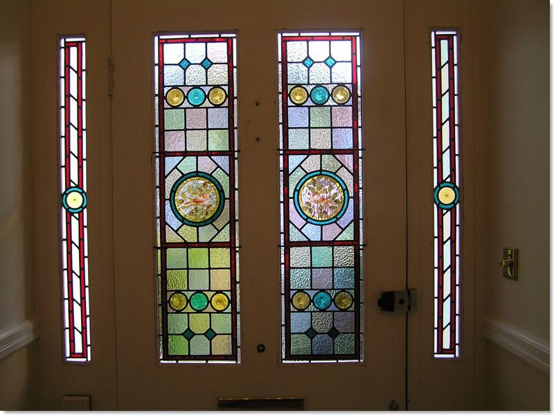 Stained glass door (68) from South London Stained Glass