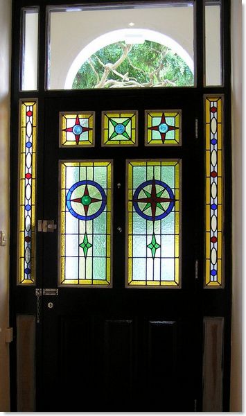 Stained glass door (69) from South London Stained Glass