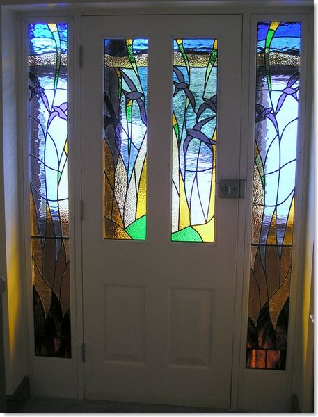 Stained glass door (71) from South London Stained Glass