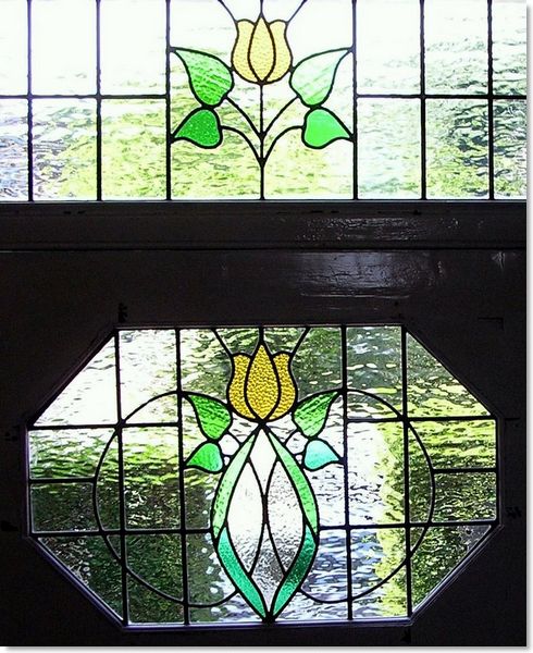 Stained glass door (72) from South London Stained Glass