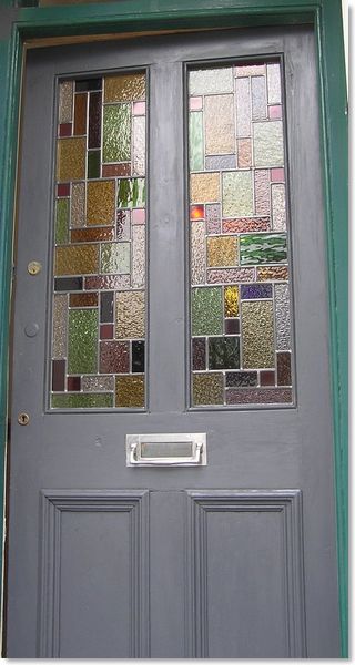 Stained glass door (76) from South London Stained Glass