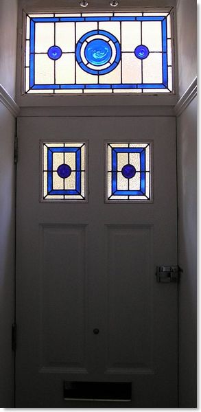 Stained glass door (77) from South London Stained Glass