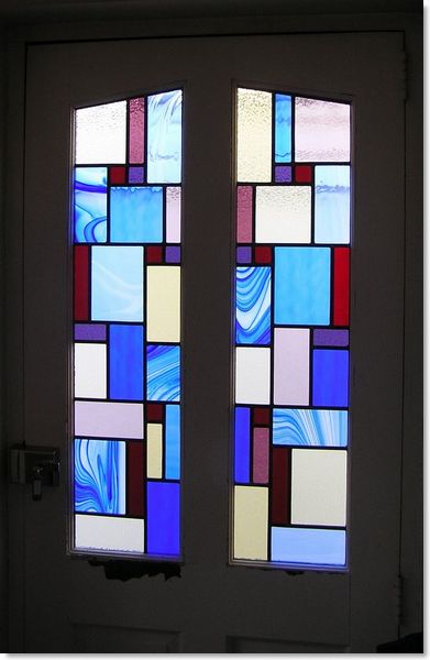 Stained glass door (78) from South London Stained Glass