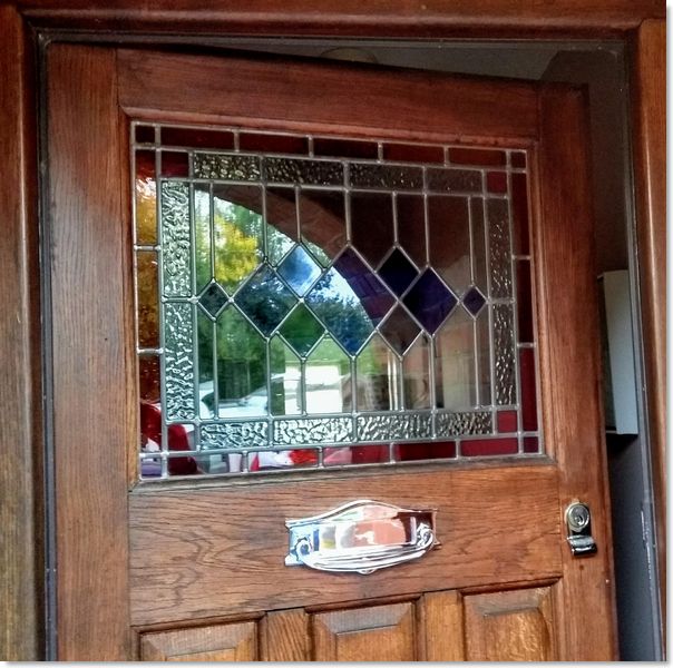 Stained glass door (8) from South London Stained Glass