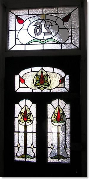 Stained glass door (81) from South London Stained Glass