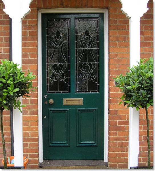 Stained glass door (82) from South London Stained Glass