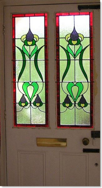 Stained glass door (83) from South London Stained Glass