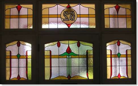 Stained glass door (88) from South London Stained Glass