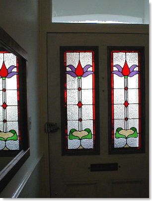 Stained glass door (91) from South London Stained Glass