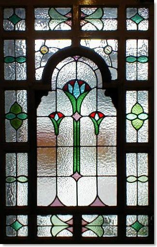 Stained glass door (92) from South London Stained Glass