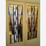 Stained glass door (65) from South London Stained Glass