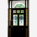 Stained glass door (69) from South London Stained Glass