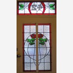 Stained glass door (73) from South London Stained Glass