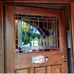 Stained glass door (8) from South London Stained Glass