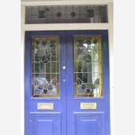 Stained glass door (80) from South London Stained Glass