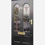 Stained glass door (86) from South London Stained Glass