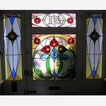 Stained glass door (87) from South London Stained Glass