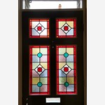 Stained glass door (9) from South London Stained Glass