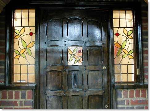 Edwardian style stained glass (4) from South London Stained Glass